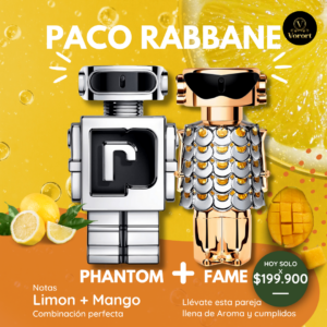 Combo Phantom + Fame Paco Rabanne