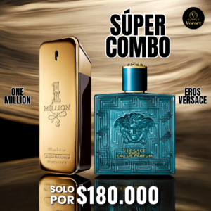Combo Versace Eros + One Million