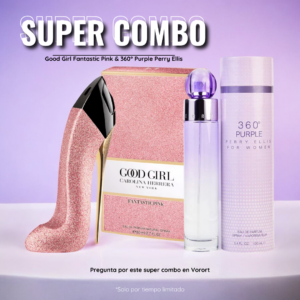 Combo 360° Purple Perry Ellis + Good Girl Fantastic Pink