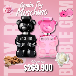 Combo Toy Boy + Toy 2 Bubble Gum Moschino
